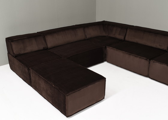 Image 1 of 21-piece COR TRIO corner sofa by COR Furniture *New upholstery*, Switzerland / Germany - 1972