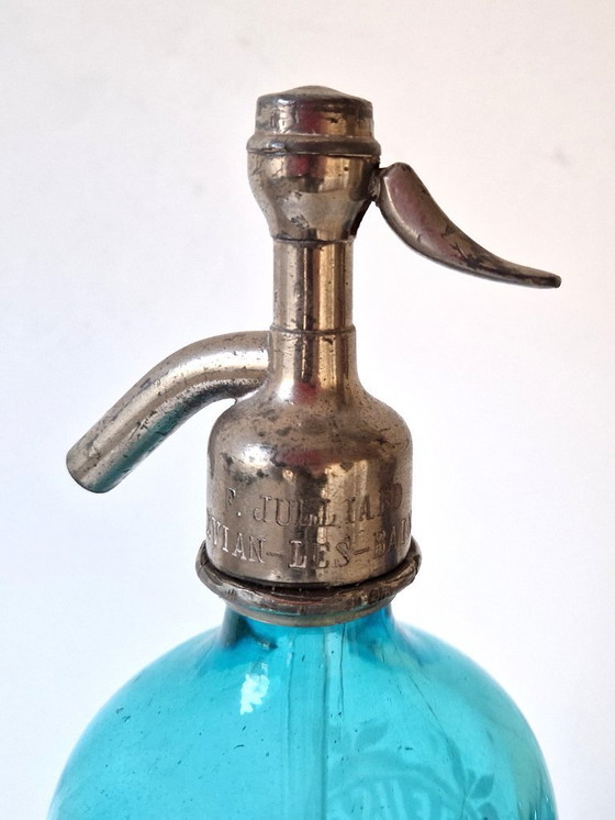 Image 1 of F. Julliard - Spuitwaterfles van uraniumglas