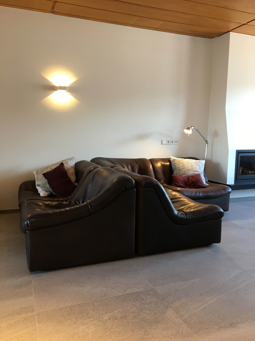 De Sede modulaire bank en fauteuil DS46