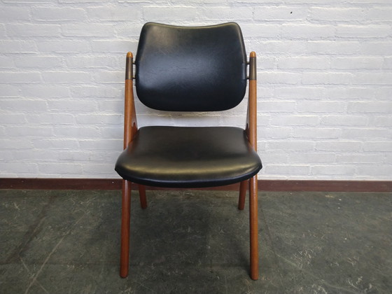 Image 1 of 4 sedie Olav Houg design scandinavo anni '60