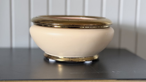 Bol/bocadero de diseño vintage de Bosa Ceramiche Italy – Oro de 24k – schalen, Gold