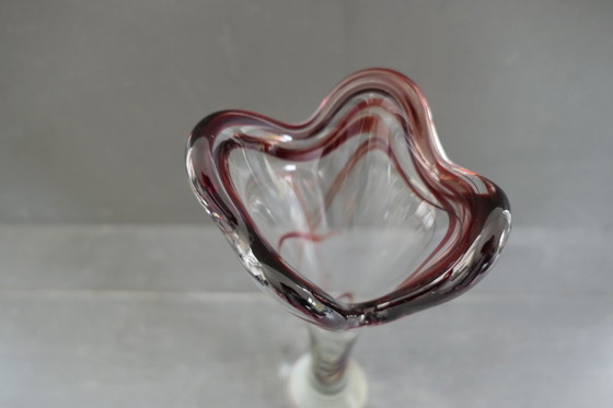 Image 1 of Vintage Splash vase Nanninga Glass Factory