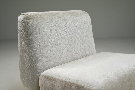 Image 1 of Set van 2 multiplex loungestoelen, jaren 70, Nederland.