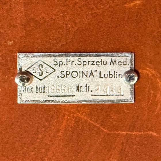 Image 1 of Vintage man cave doctor's display case with rust treatment