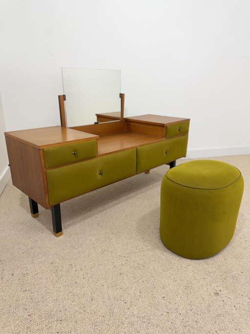 Roger Landault Schminktisch mit Hocker