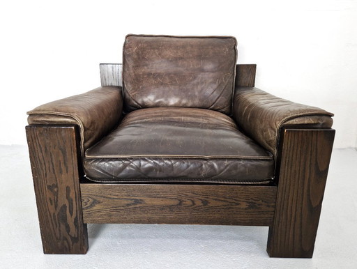 Lettino brutalista Harry de Groot per Leolux