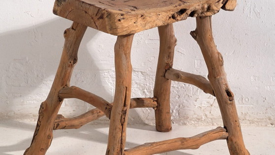 Sgabello antico stile wabi sabi (c.1900) #3 – Sgabelli (photo 3 of 40)