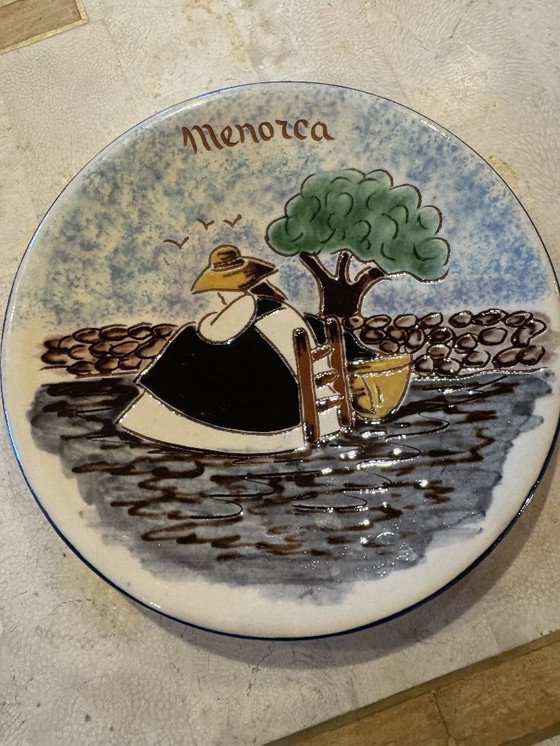 Image 1 of Authentiek Puigdemont T. Wandbord Menorca