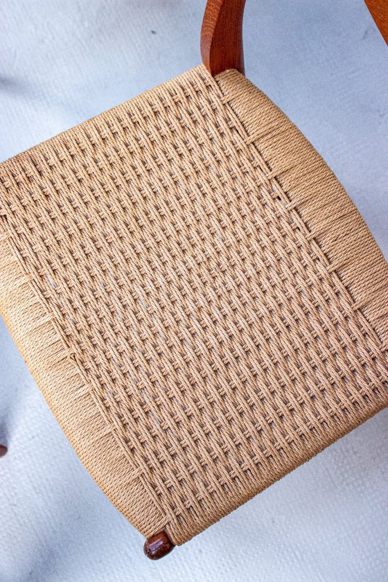 4 sedie Arne Wahl Iversen in teak, design danese, metà secolo, anni '60 – Glyngore Stolefabrik (photo 18 of 18)