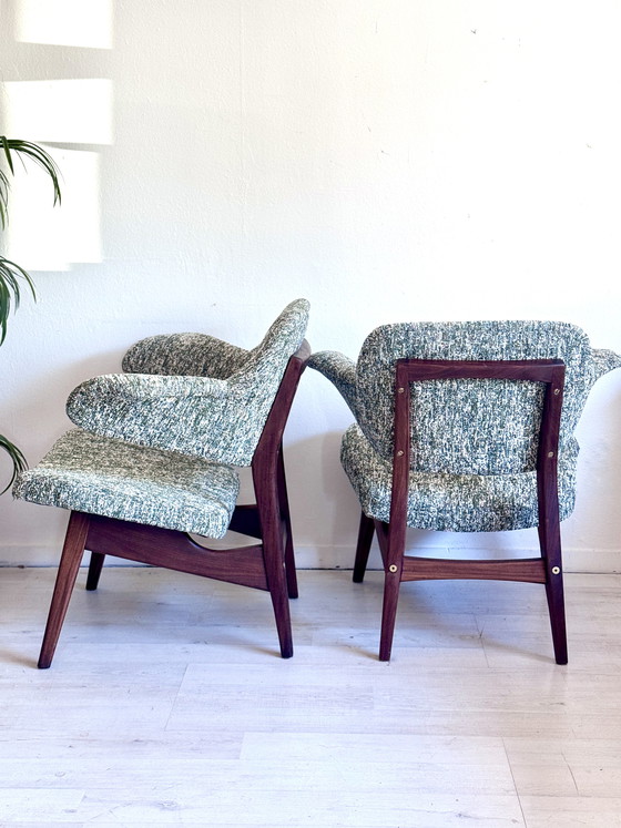 Image 1 of Poltrone vintage Louis van Teeffelen, anni '60