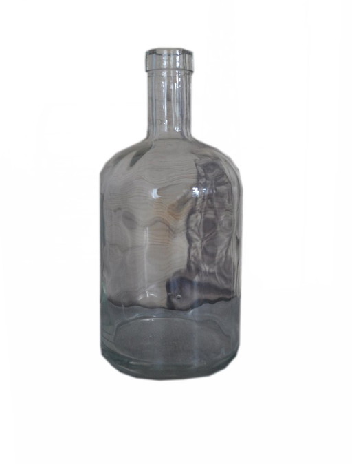 Clear Glass Bottle, 1950s
