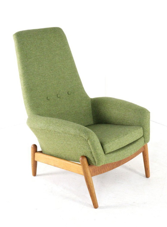 Image 1 of Arnold Madsen & Henry Schubell for Bovenkamp Helge armchair vintage upholstered