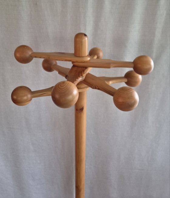 Portemanteau Vintage en Pin Space Age "Sputnik" – Portemanteaux, Bois (photo 3 of 12)