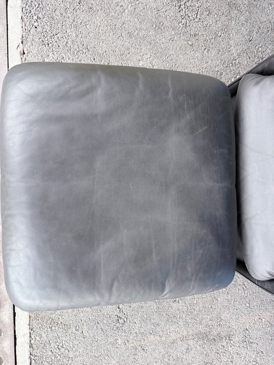Image 1 of Set aus DS-23 Lounge-Sessel und Hocker von de Sede, 1988