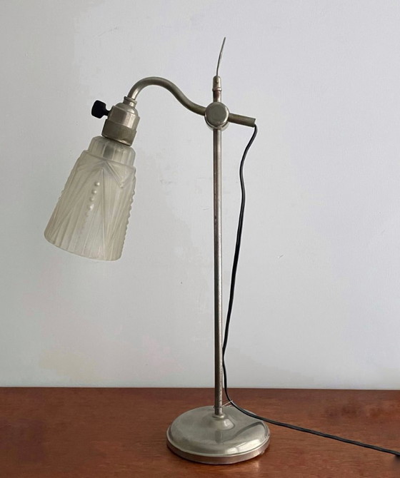 Image 1 of 1st Half 20th Century Art Deco Desk Lamp, France, 1930s