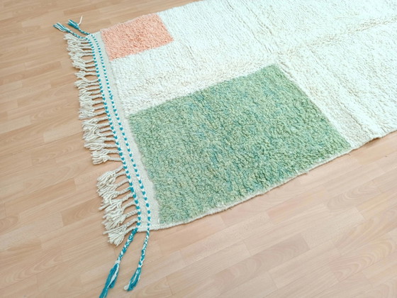 Handgefertigter marokkanischer Teppich aus Wolle 3 x 2 m – Teppiche & Läufer, Wool (photo 6 of 11)