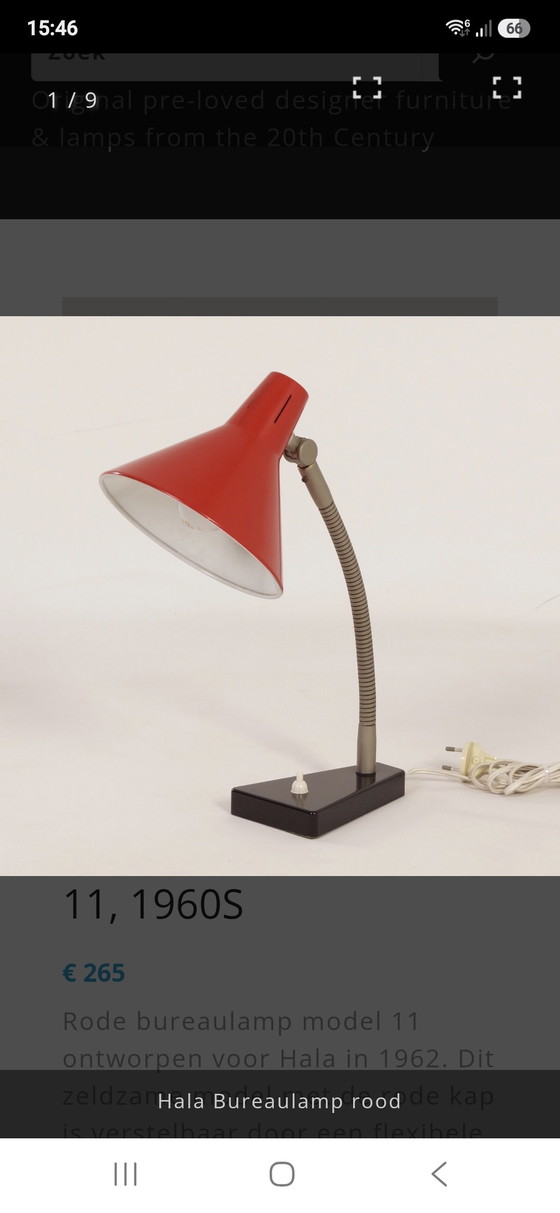 Image 1 of Lampe de bureau Hala Zeist