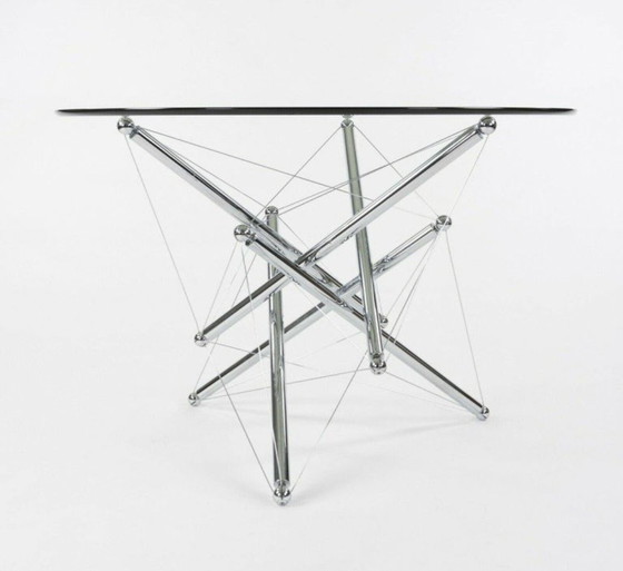 Image 1 of Mesa de comedor Cassina 714 Tensegrity # diseño Waddell # Mikado