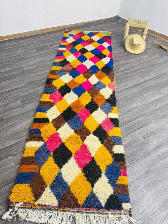 Handgefertigter Läufer 300cm x 90cm – Teppiche & Läufer, Wool, Modern (photo 5 of 8)