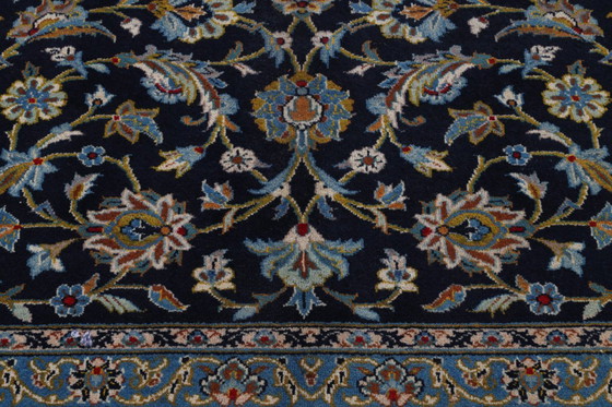 Image 1 of Alfombra persa Kashan, firmada, 4,20 x 3,10 cm, alfombra oriental, fina, nº 24625