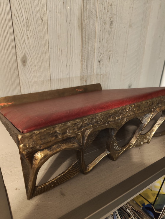 Image 1 of leggio per libro di preghiera, porta Bibbia in ottone, stile art déco