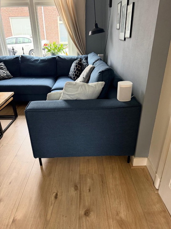Image 1 of Modernes Ecksofa in Dunkelblau
