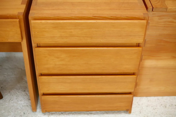 Image 1 of Conjunto de escritorio modular de pino Maison Regain