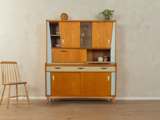 Keukenkast uit het midden van de 20e eeuw – kasten, Glass, Wood (photo 2 of 15)