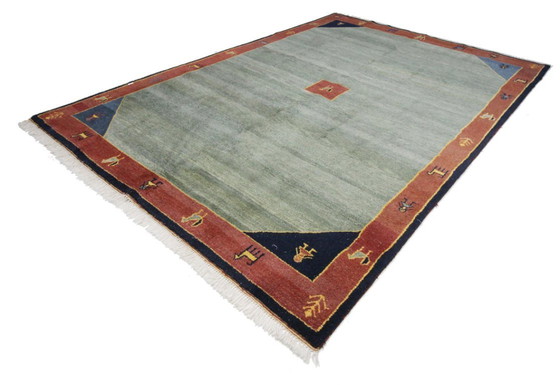 Image 1 of Origineel modern Indo Gabbeh wollen tapijt 341 x 249 cm
