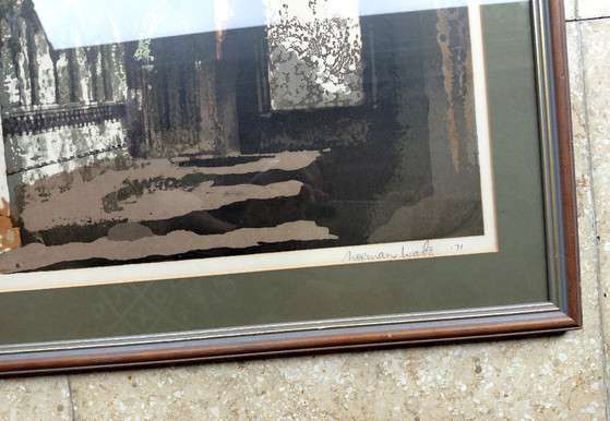 Norman Wade 1971, Fountains Abbey (Edition 4/60) Lithographs & prints, Paper, Brown (photo 6 of 12)