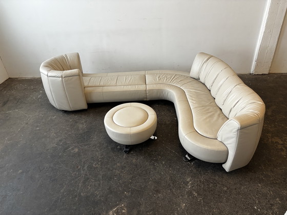 Image 1 of De Sede DS-1064 Designersofa Couch Leder taupe 