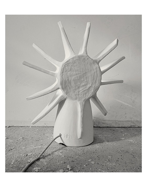 Table Lamp, Sun Model – Ceramic (photo 4 of 5)