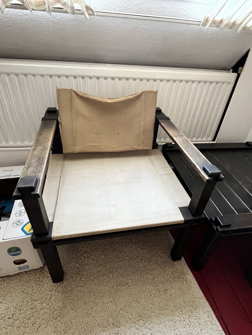 Gerd Lange Bofinger Safari Chairs Set With Tea Table