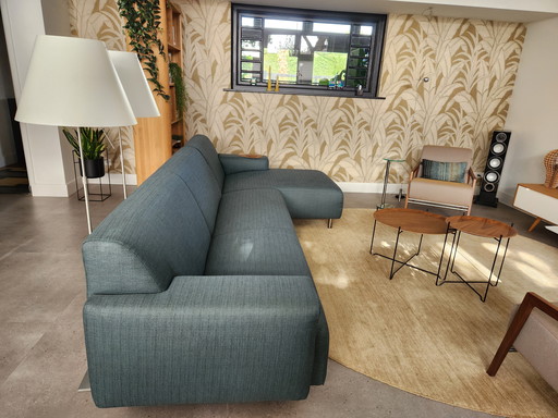 Green-blue lounge sofa