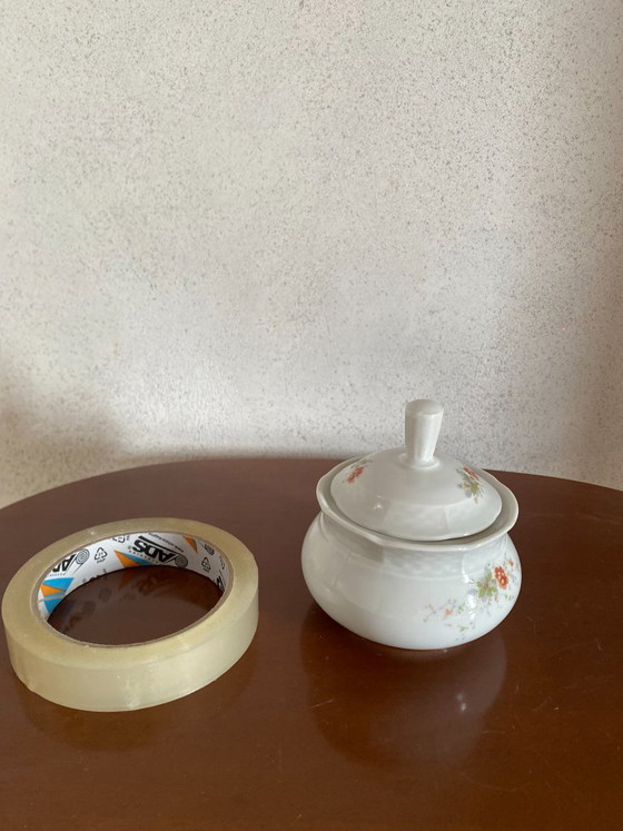 TK Thun Czechoslovakia Mid-Century Floral Porcelain Tea & Coffee Service – 15 Pieces – Crockery (photo 23 of 24)