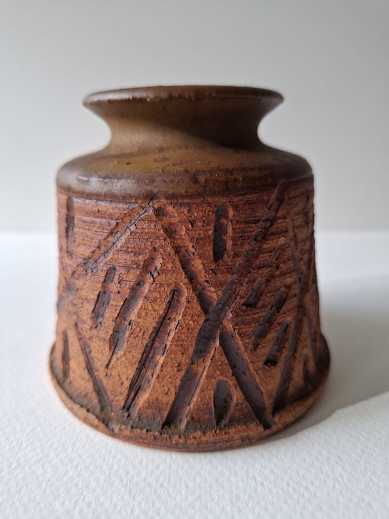 Vaso in ceramica da studio vintage Samuel Calder USA – Sculture, Pietra (photo 3 of 11)