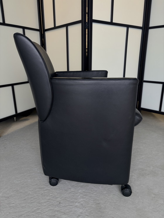 Image 1 of Sedia da pranzo Leolux Quantissimo con ruote piroettanti