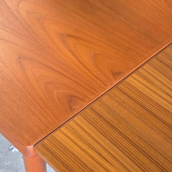 Henning Kjaernulf, Vejle Denmark, vintage 60s table, Dining tables, Wood, Brown, Scandinavian (photo 6 of 18)