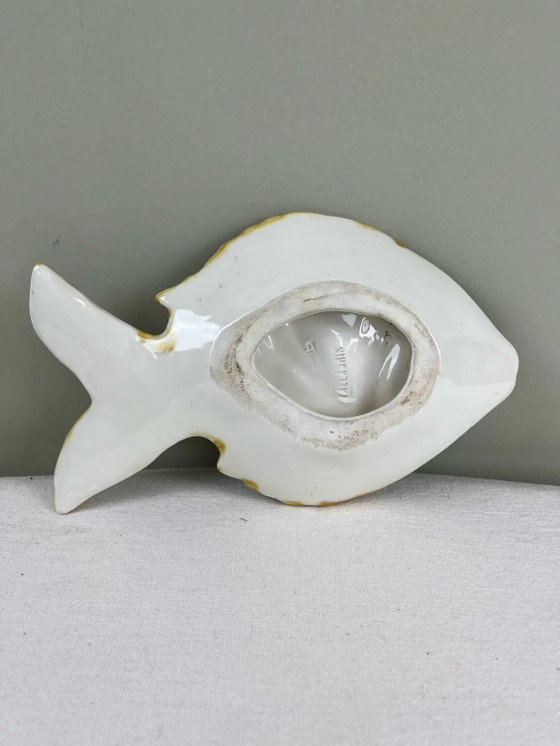 Vassoio portagioie a forma di pesce di Vallauris – Ciotole, Porcelain, Vintage (photo 7 of 9)