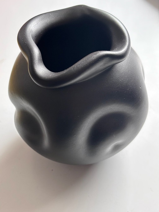 Fons Decker Art Deco Vase “Fonso” Plateel Gouda 1930er Jahre