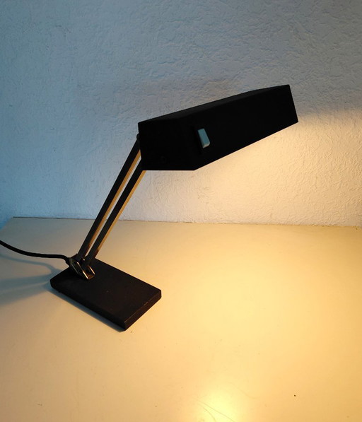 Pfaffl desk lamp model 833 in brown