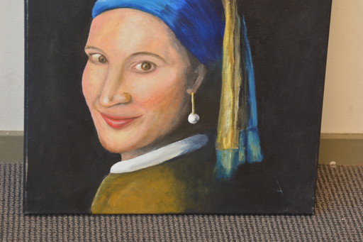 Oil painting by painter Joop Serno 2015