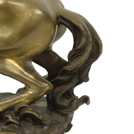 Image 1 of Bronze Statue of a Rearing Horse
