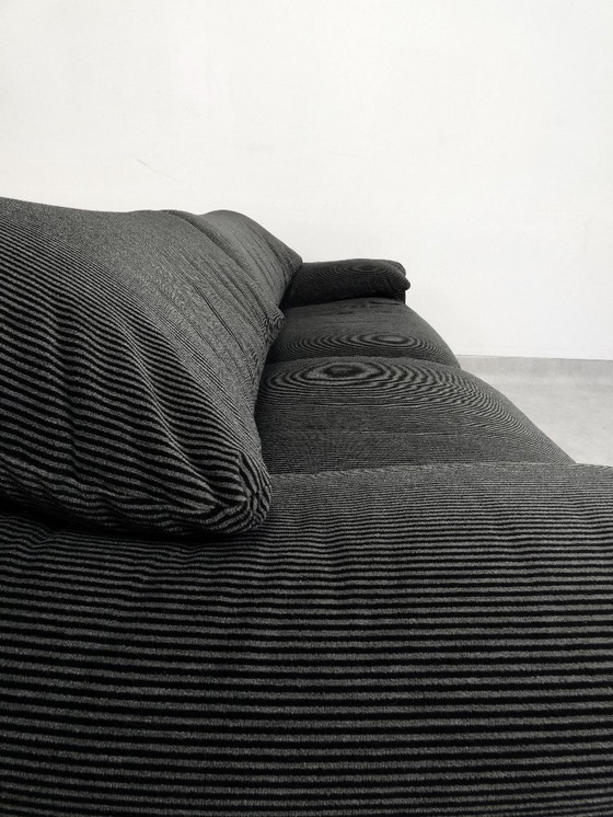 Image 1 of Cassina Maralunga 2,5 places - bicolore noir/gris