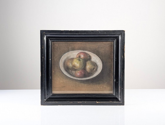 Still Life II - Dutch Pastel Drawing by Johan Hendrik Baartscheer, Early 20th Century – Paintings & Drawings (photo 8 of 9)