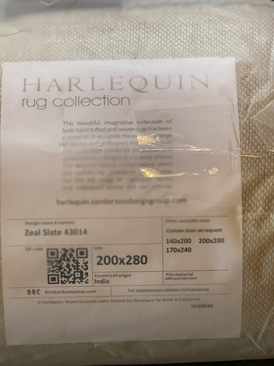 Image 1 of Brink en Campman Harlequin tapijt Zeal Slate 