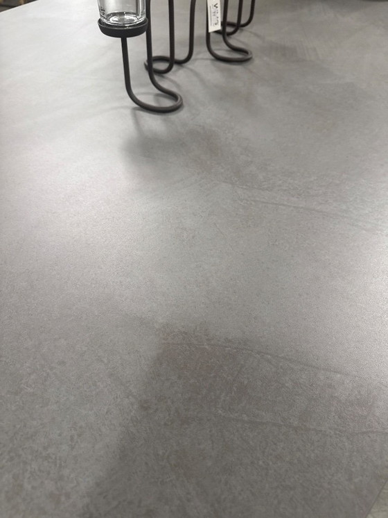 Image 1 of Danish oval ceramic table