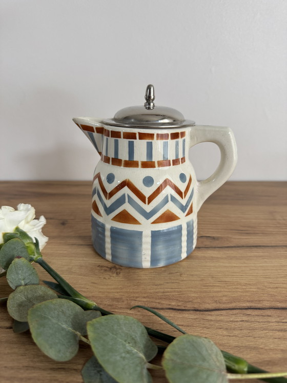 Image 1 of Vintage Longwy theepot