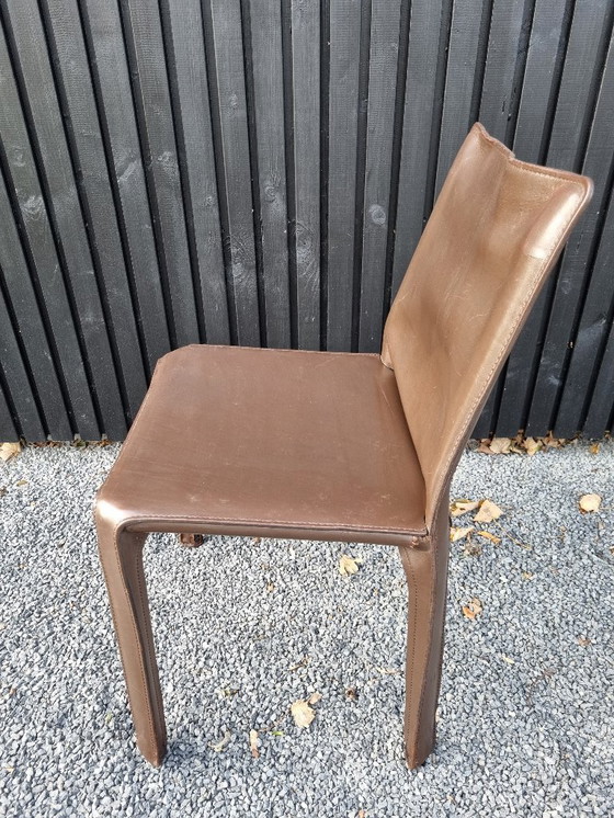 Image 1 of 4 sedie Cassina marrone scuro