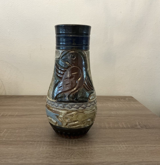 Raro vaso in ceramica di Roger Querin (1896 - 1954) – Roger Guerin, Vasi (photo 2 of 6)